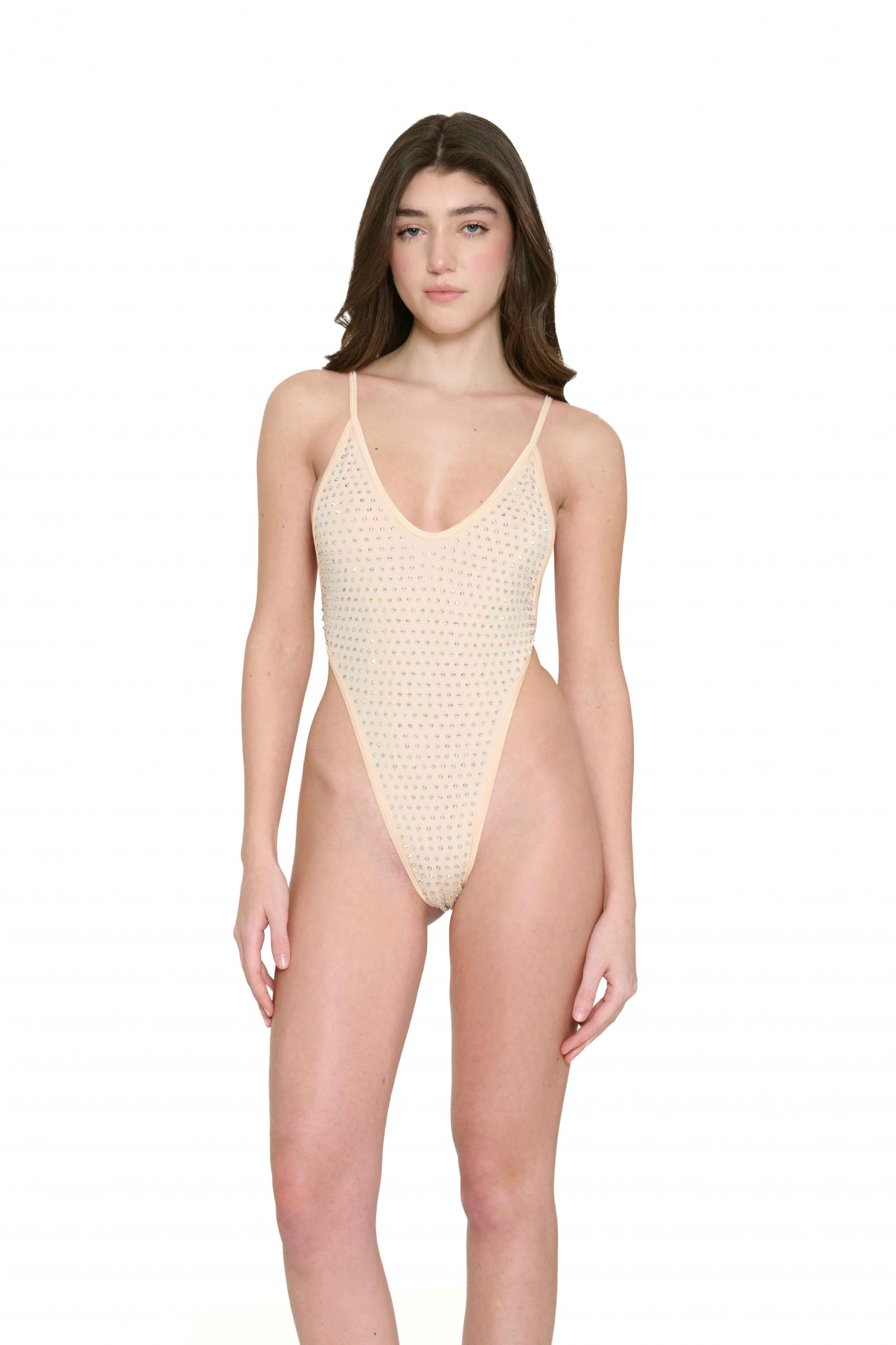 Monokini Swarovski Nude